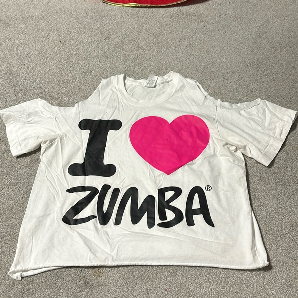 I 💕 ZUMBA DIY’d tshirt!
